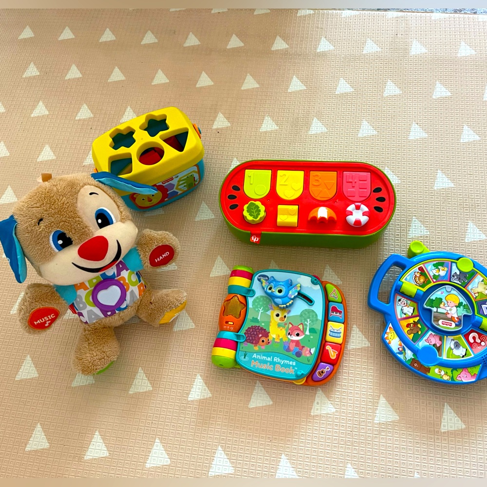 Like New infant to toddler toys